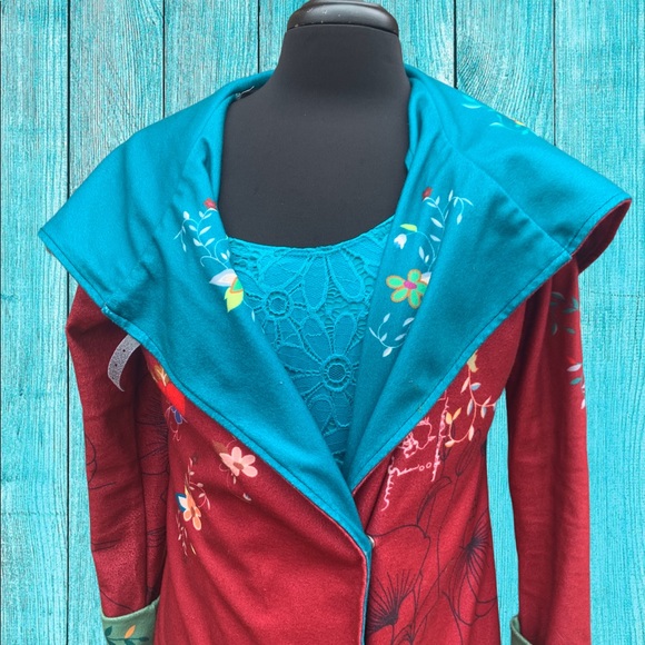 Misslook Artistic Long Jacket - Picture 3 of 15